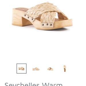 Seychelles Braided Natural Slide Clog